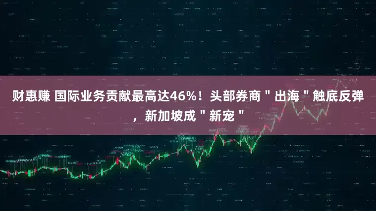 财惠赚 国际业务贡献最高达46%！头部券商＂出海＂触底反弹，新加坡成＂新宠＂