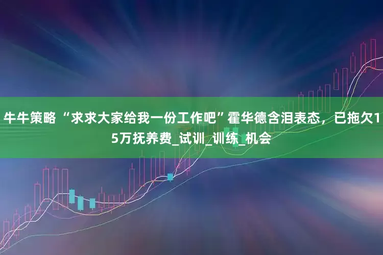 牛牛策略 “求求大家给我一份工作吧”霍华德含泪表态，已拖欠15万抚养费_试训_训练_机会